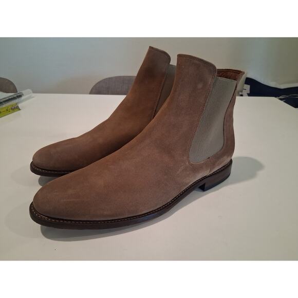 Thursday Boot Co. Cavalier Chelsea Boots Sandstone Suede SSTCVLR Men\'s US 13 main image 10